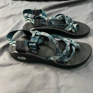 Chaco Women's Sandals - Black and Teal